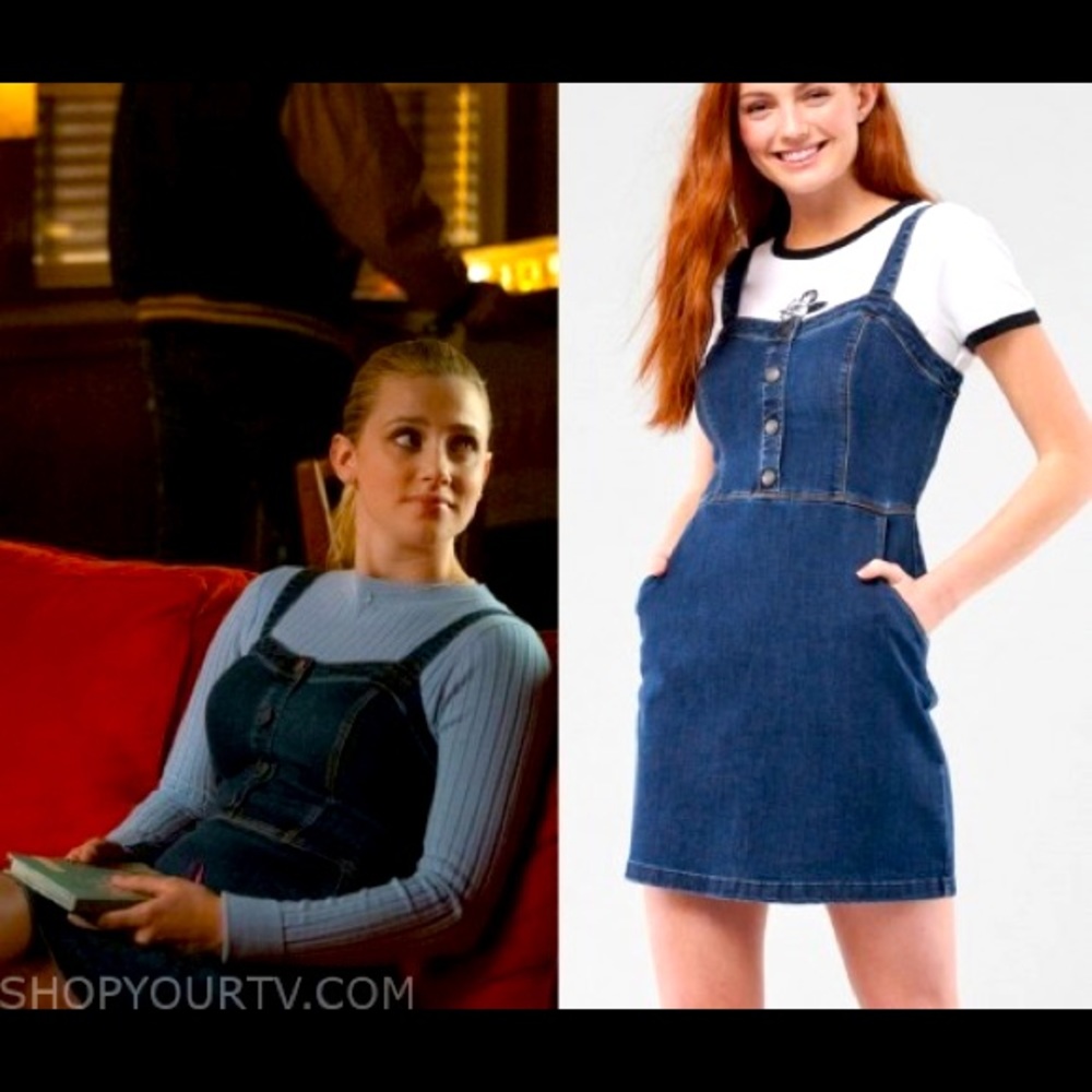 Hollister Button-Front Denim Dress